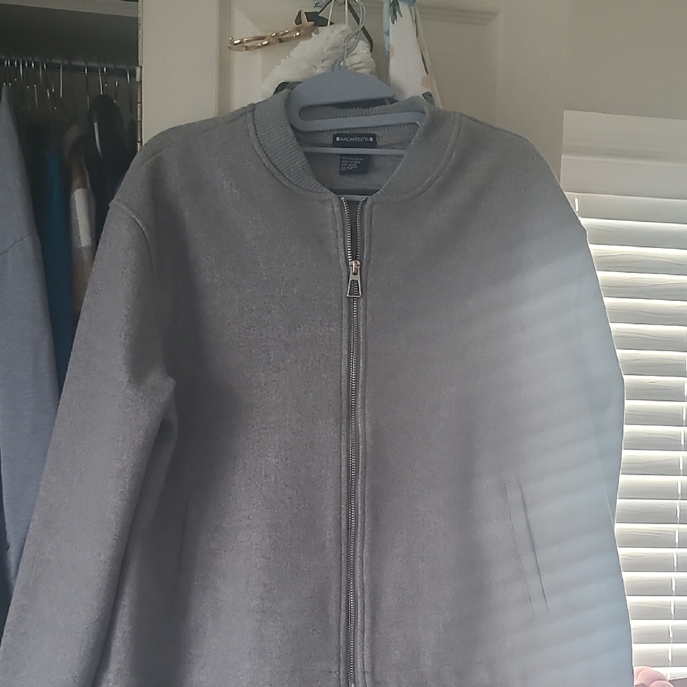 Architect Women's Gray Bomber Jacket